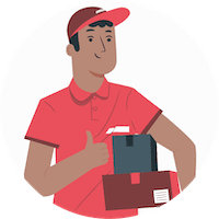 Concierge pick up items from your doorstep