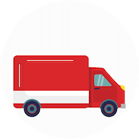 Concierge delivers your items back to your doorstep upon request